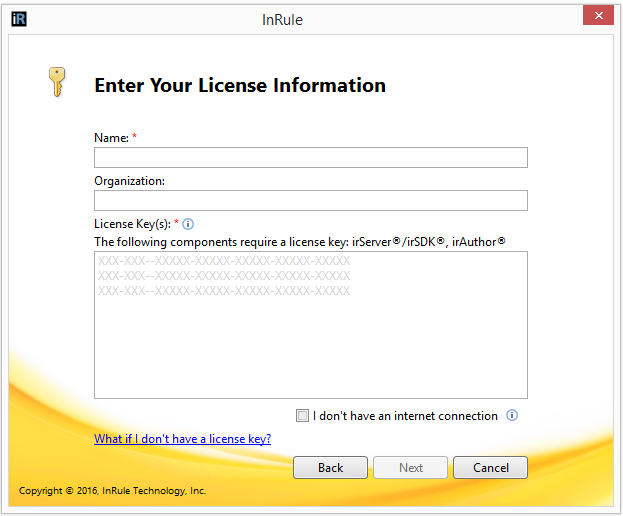Product License Activation