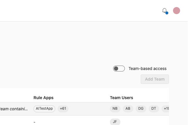 Screenshot showing Global mode off